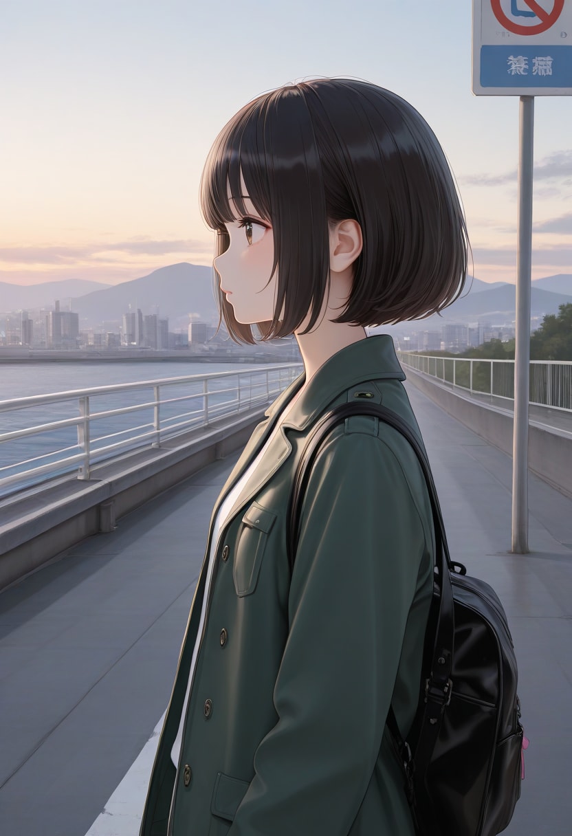 黒髪の美少女(160) | の人気AIイラスト・グラビア