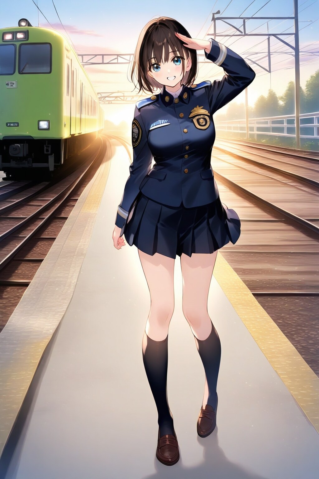 乗務開始します。