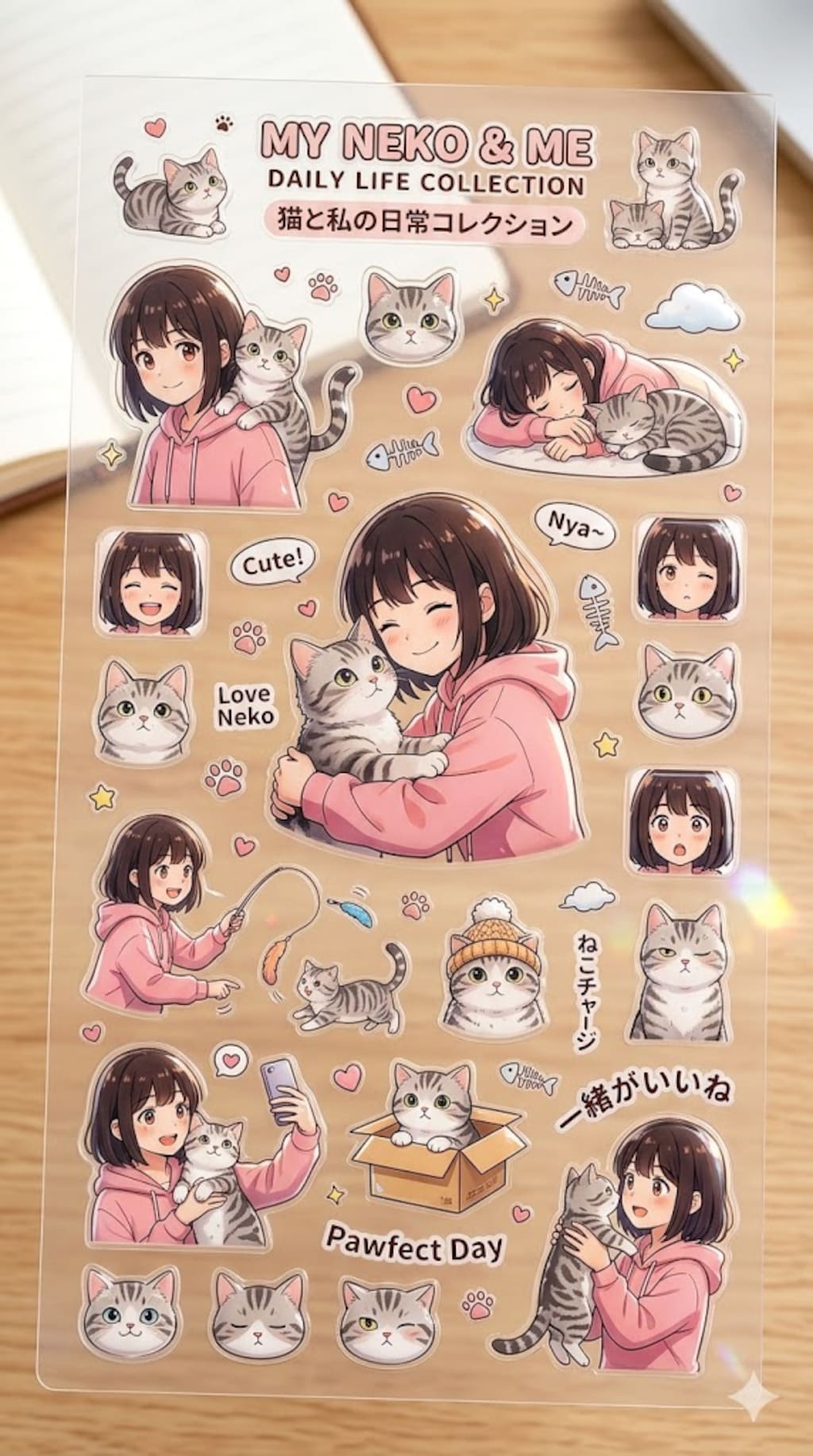 ねこと私の幸せな日々