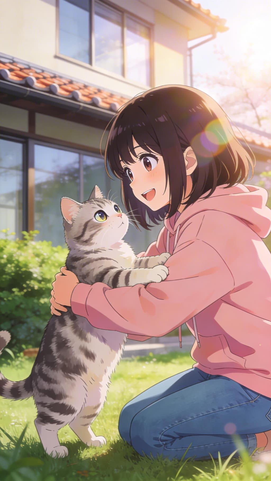 ねこと私の幸せな日々