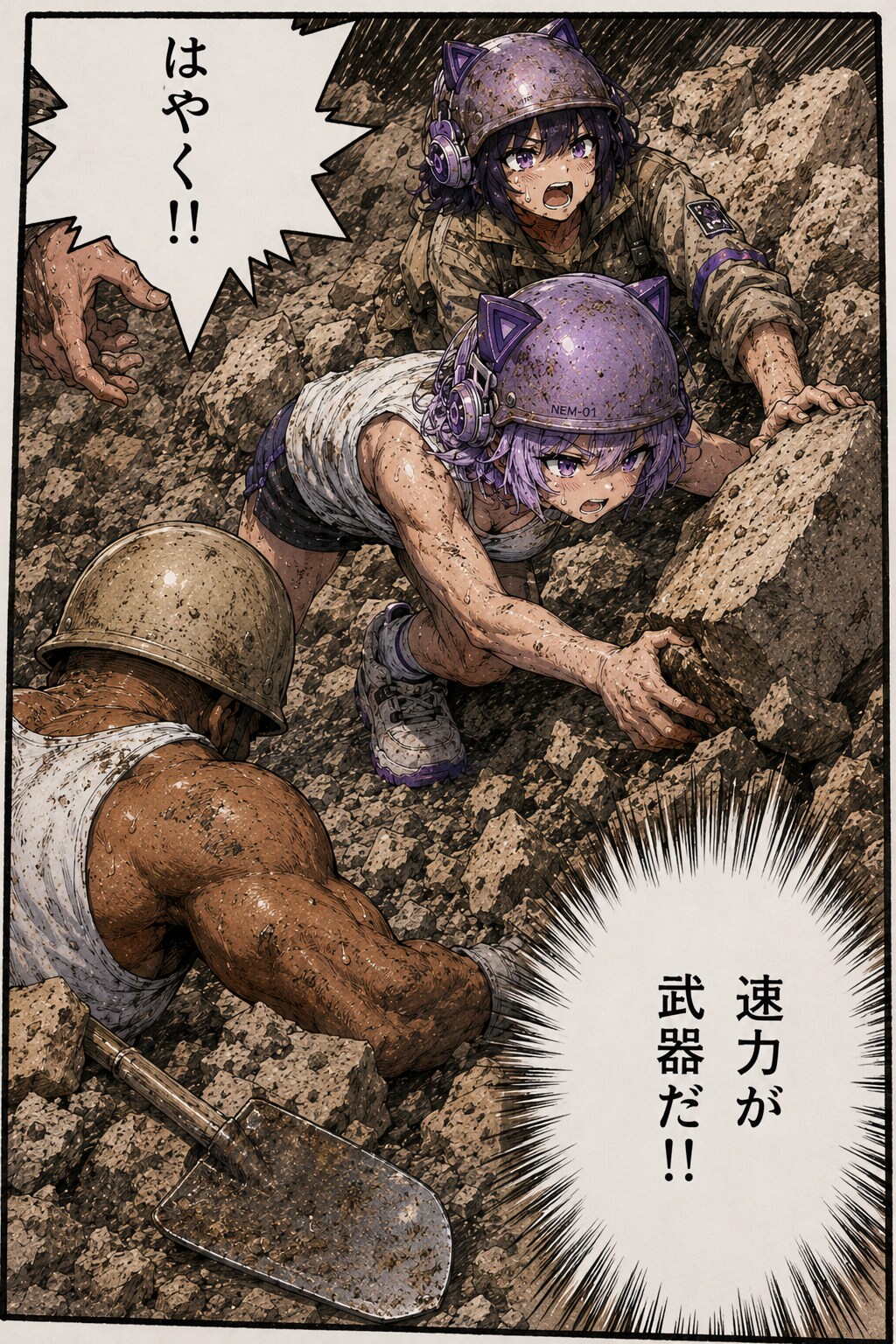 漫画版ナウ◯カの好きなシーンパロディ