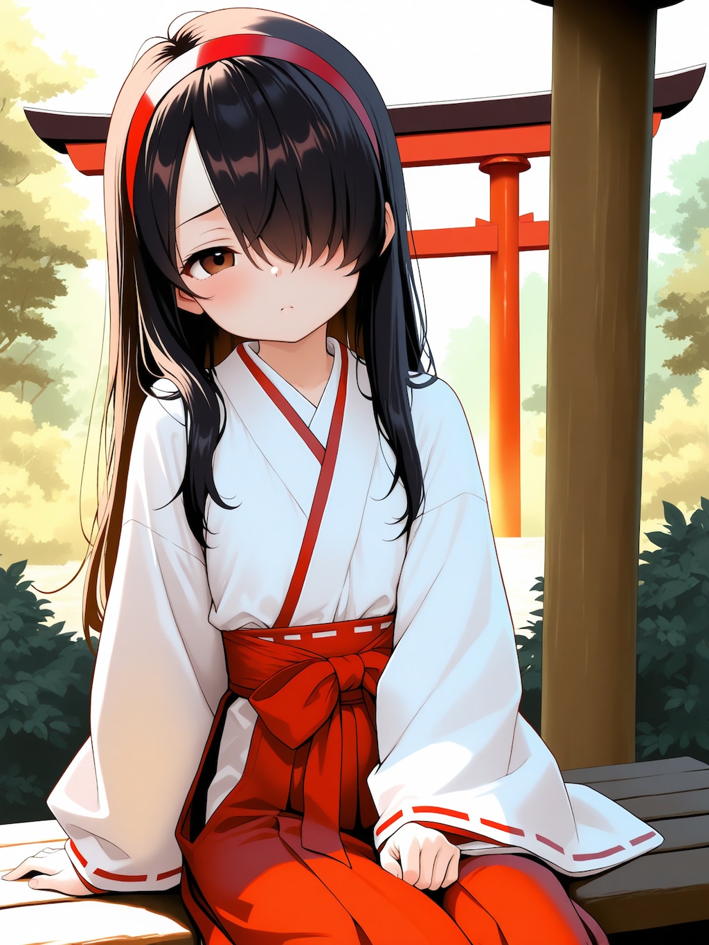 このコがこうなる（根暗なロリ巫女と仲良くなった場合）