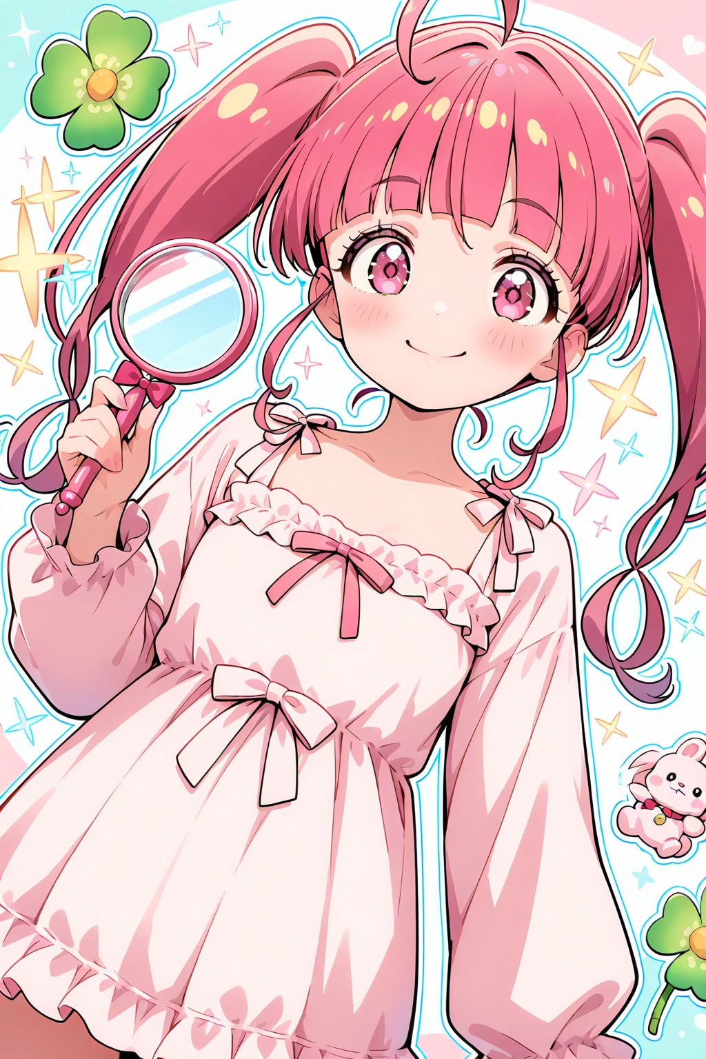 【ちち生】四つ葉探し隊🍀星奈ひかる。 | の人気AIイラスト・グラビア