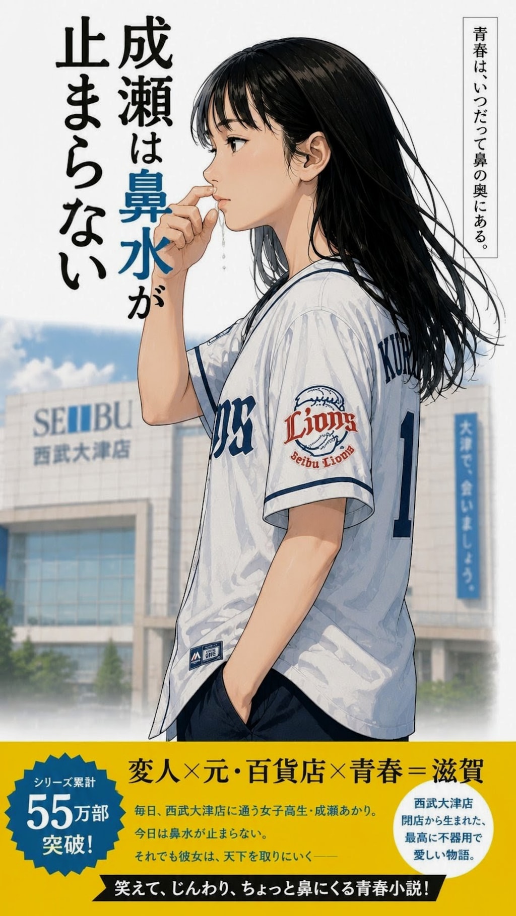 成瀬は鼻水が止まらない