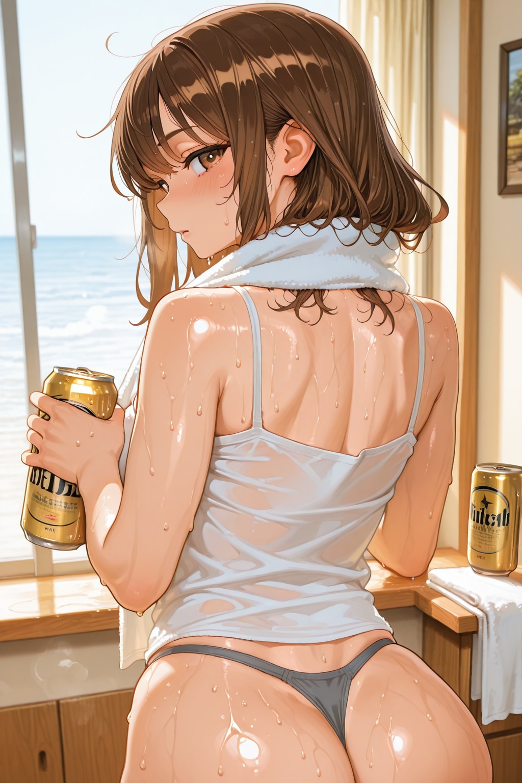 風呂上がりの一杯