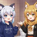 トイレについての話を聞くチャトピちゃん 4枚目
