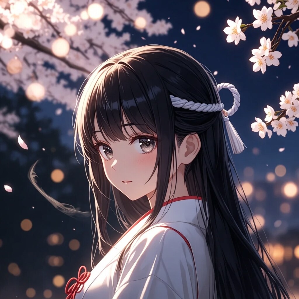 夜桜