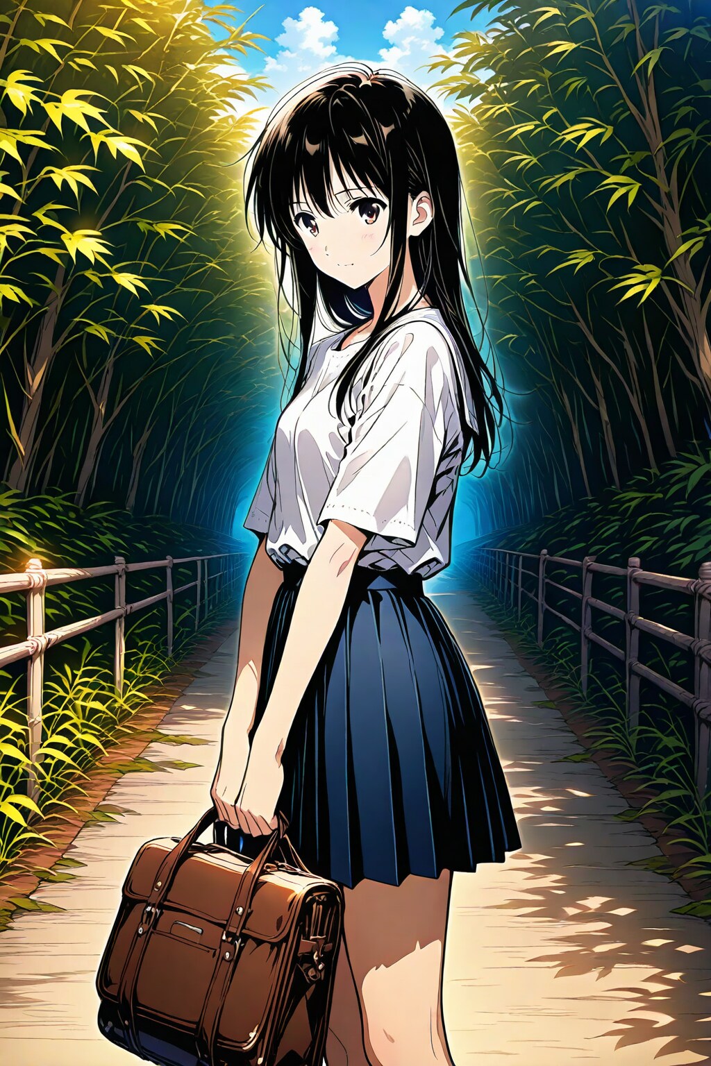 夏休み(アニメ風)