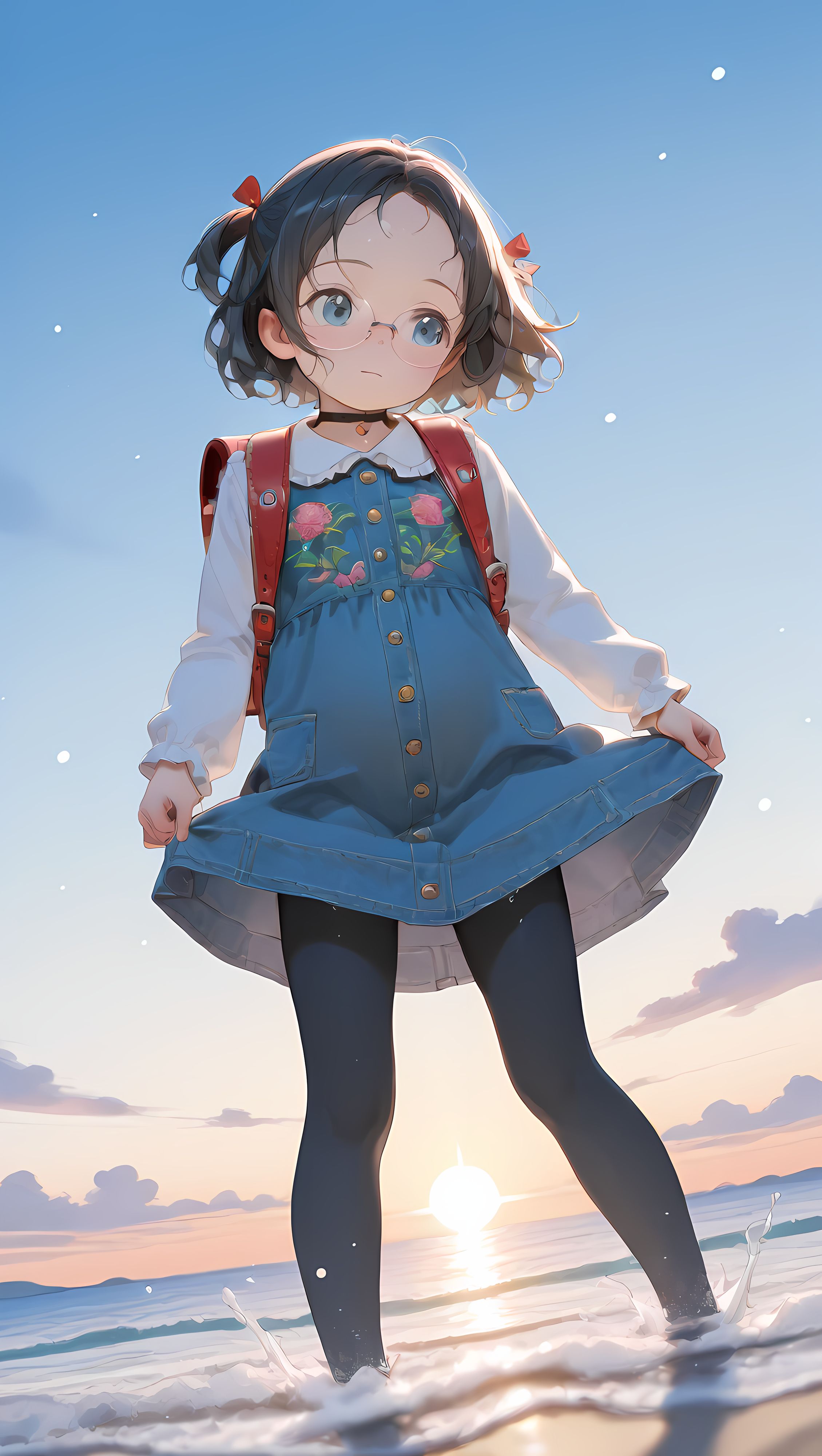 少女E | の人気AIイラスト・グラビア