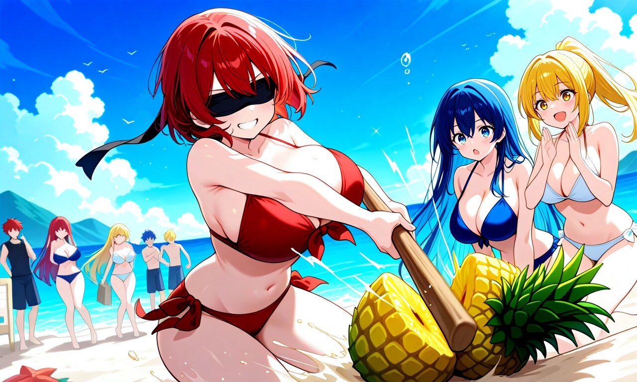 パイン割り！