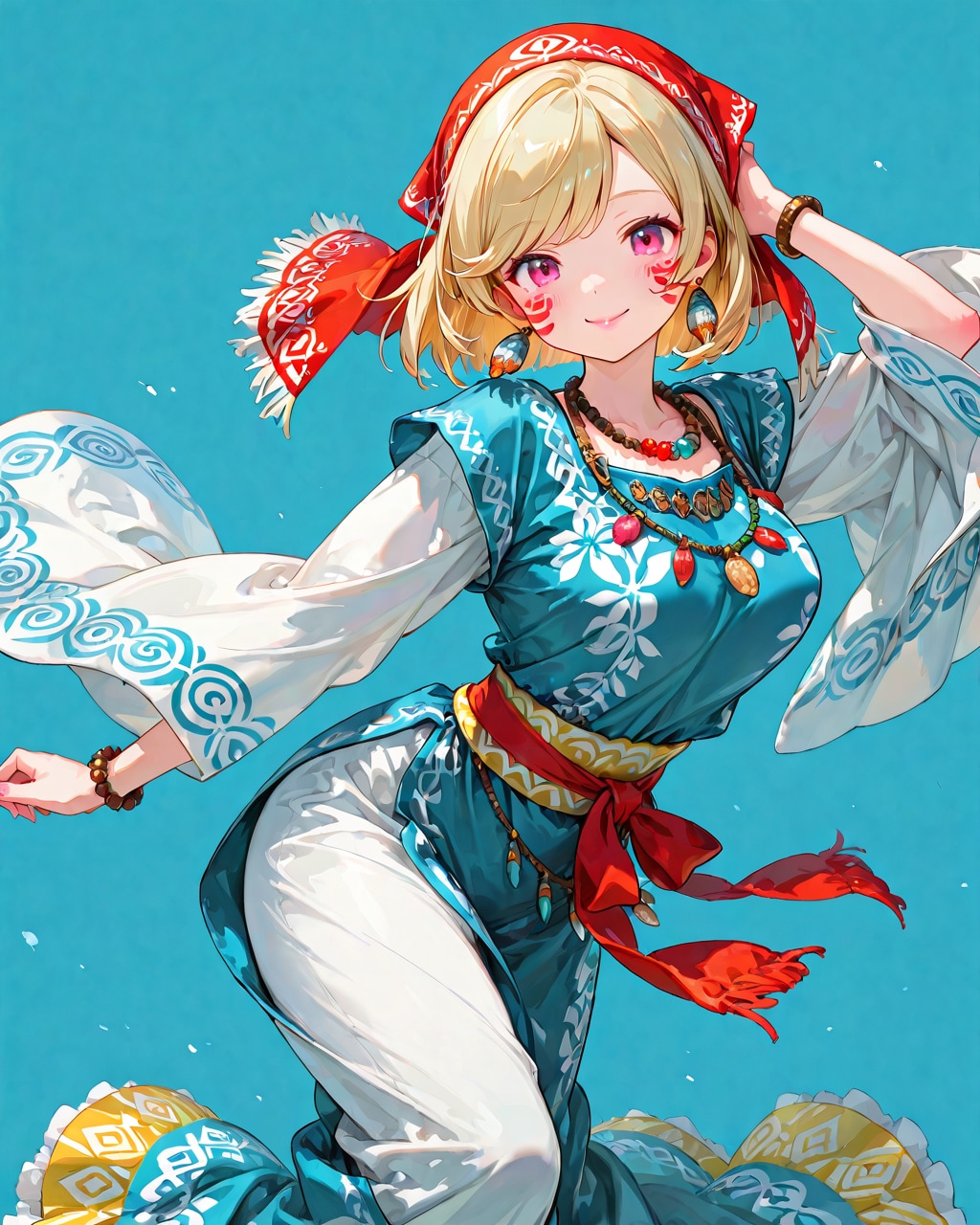 赤道ギニア✖️青海波模様（おはよう#184）