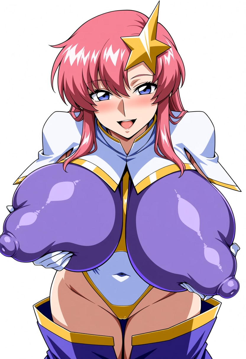 セルフ乳揉ミーア・キャンベル（ガンダムSEED DESTINY）