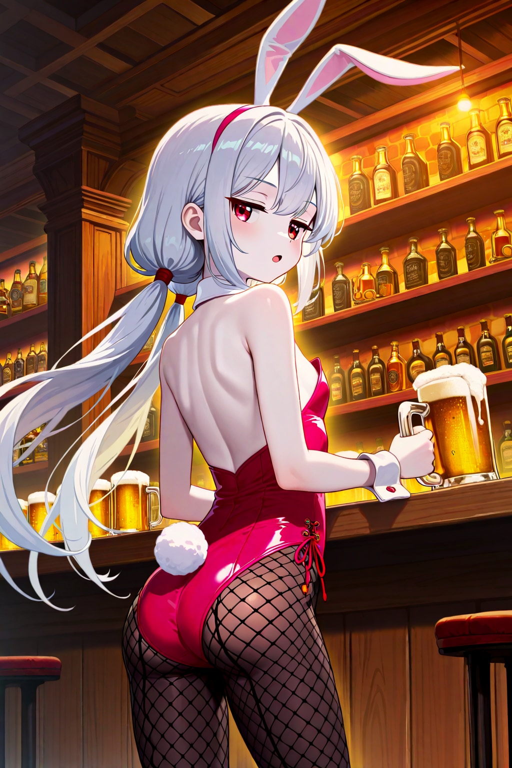ケモミミ酒場のウサ娘アイちゃん