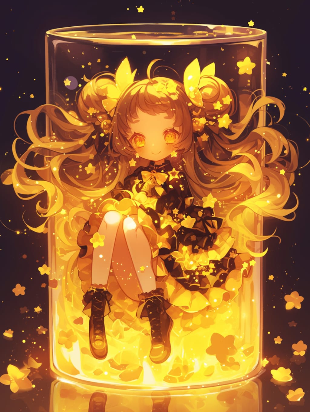 「瓶詰の少女」黄46