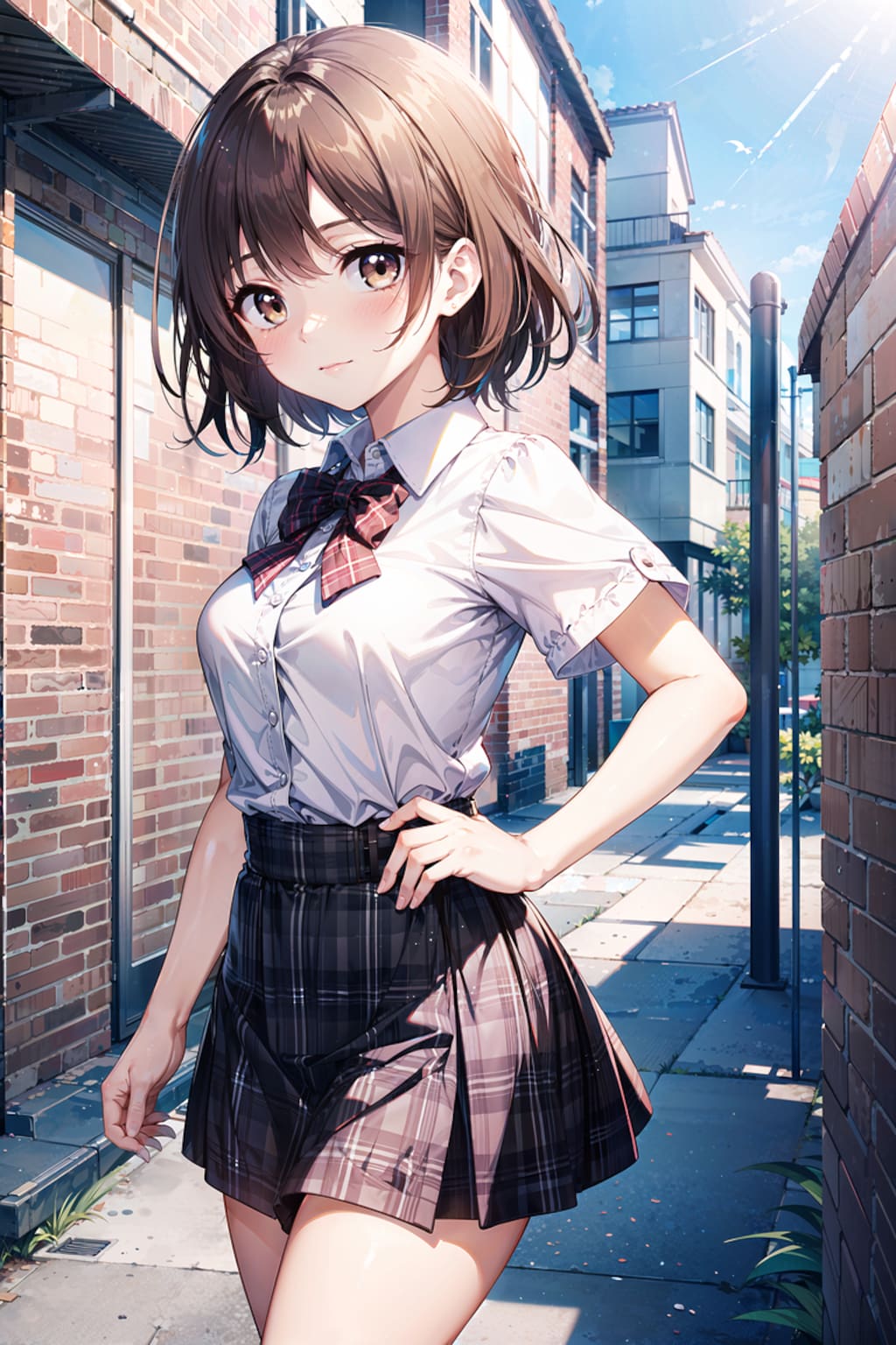 制服少女 86