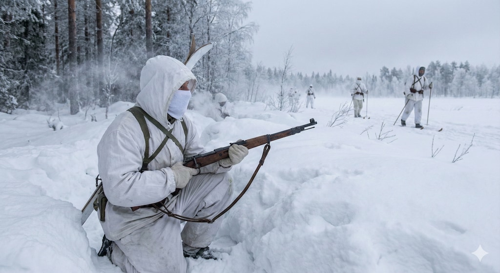 Puhdas valkoinen tarkka-ampuja