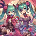 初音ミクと仮面舞踏会 4枚目