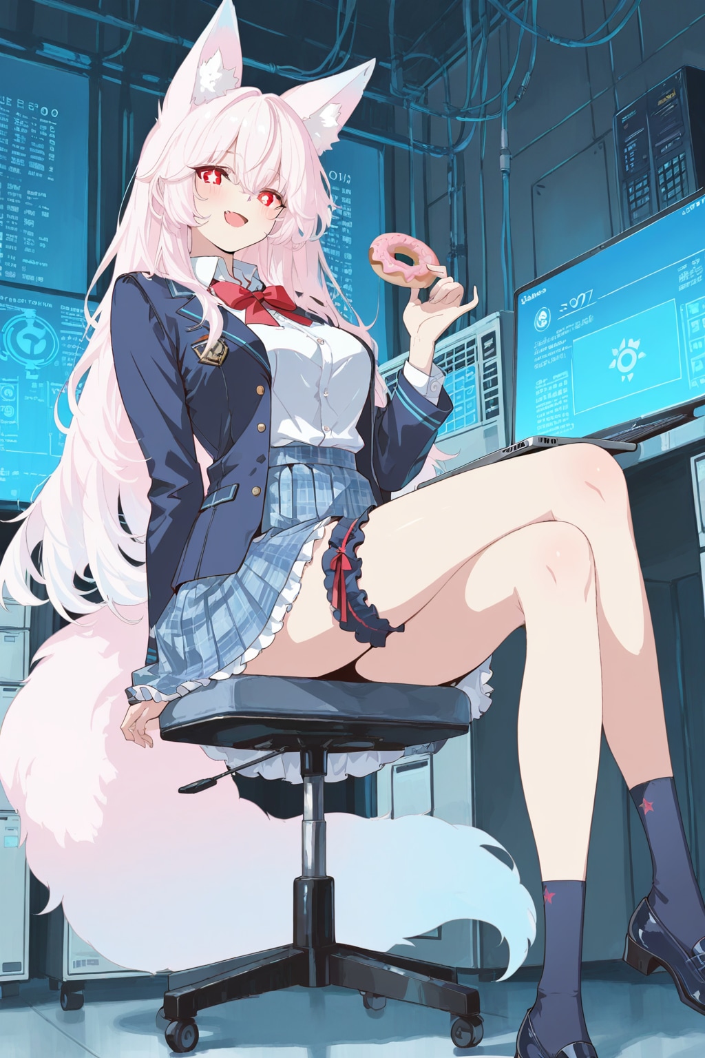 今日の狐耳娘