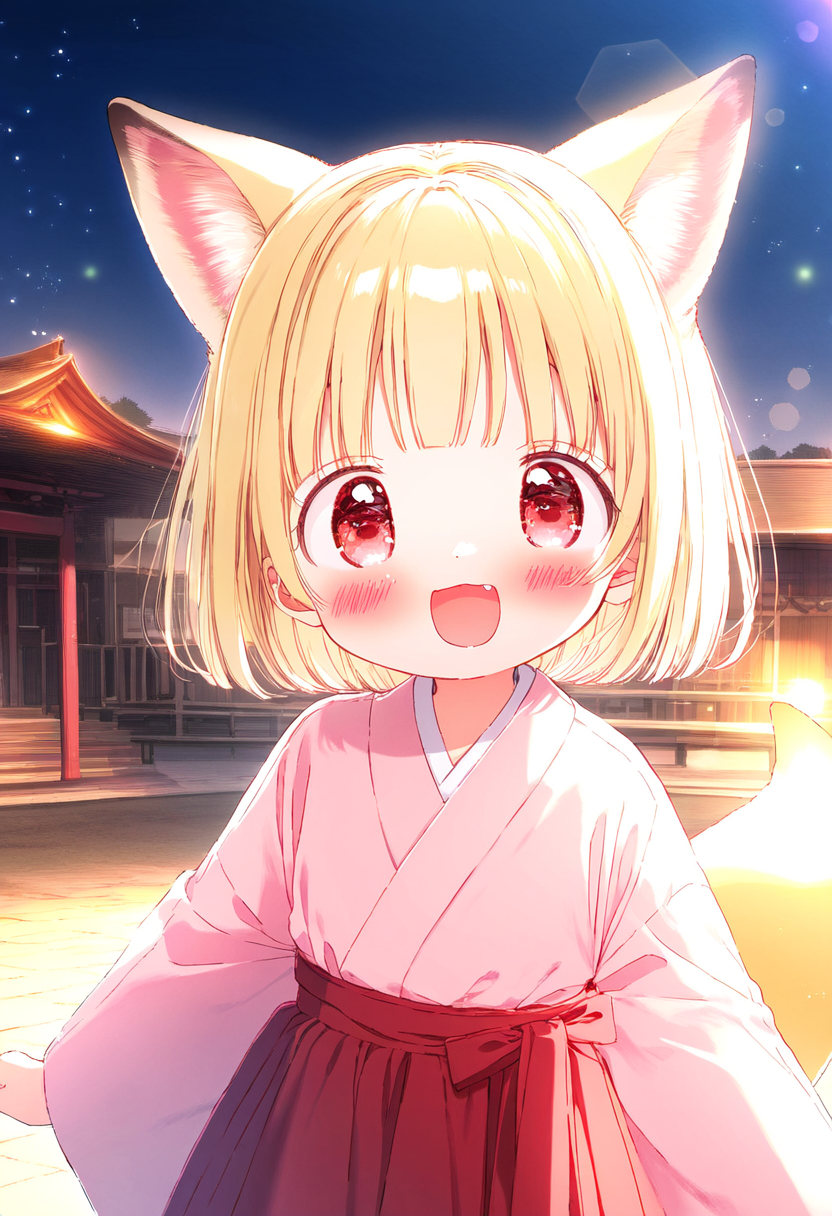 キツネの神主さん