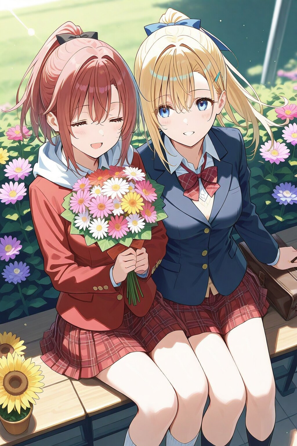 花を贈る