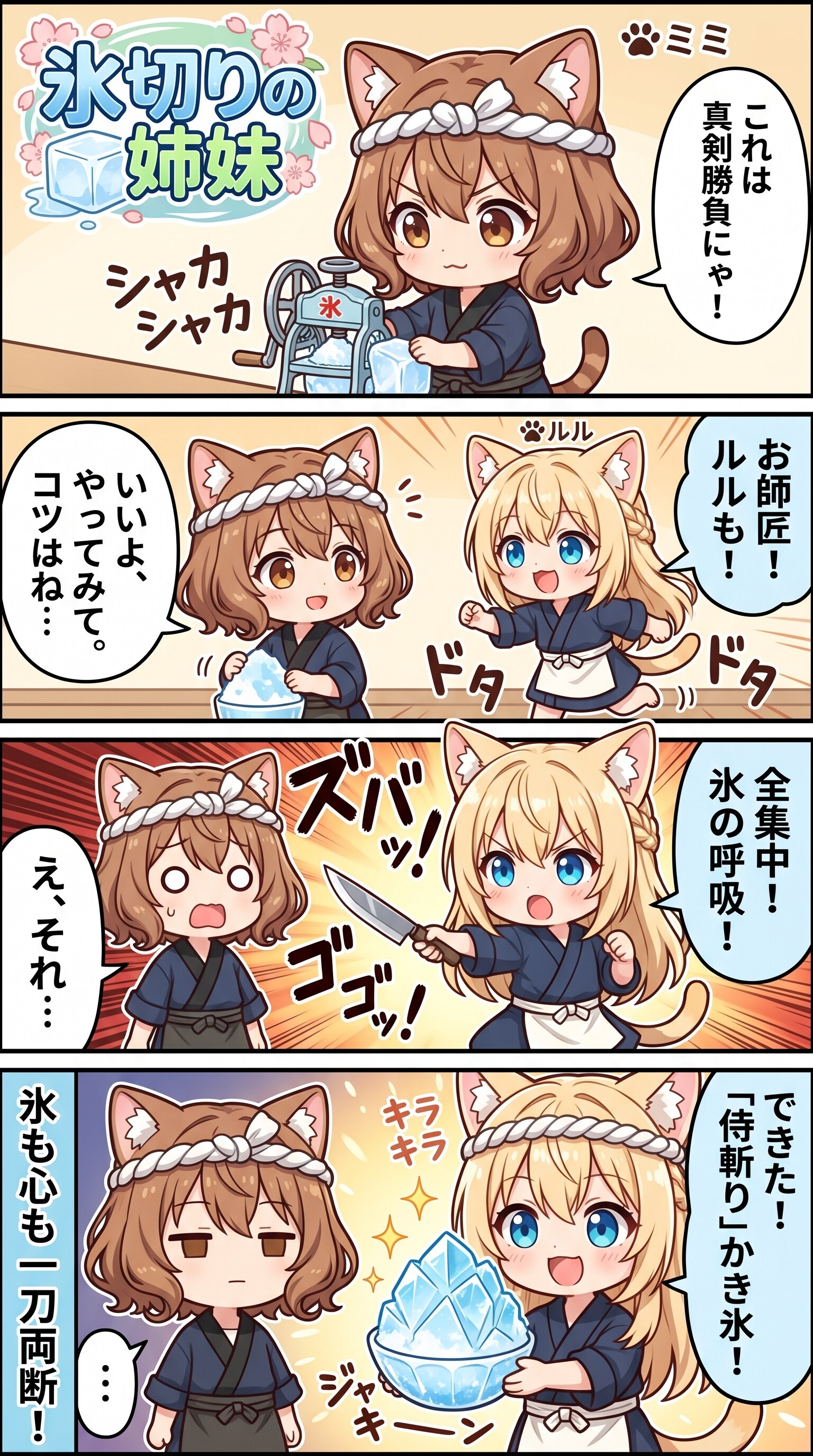 氷切りの姉妹+他1本