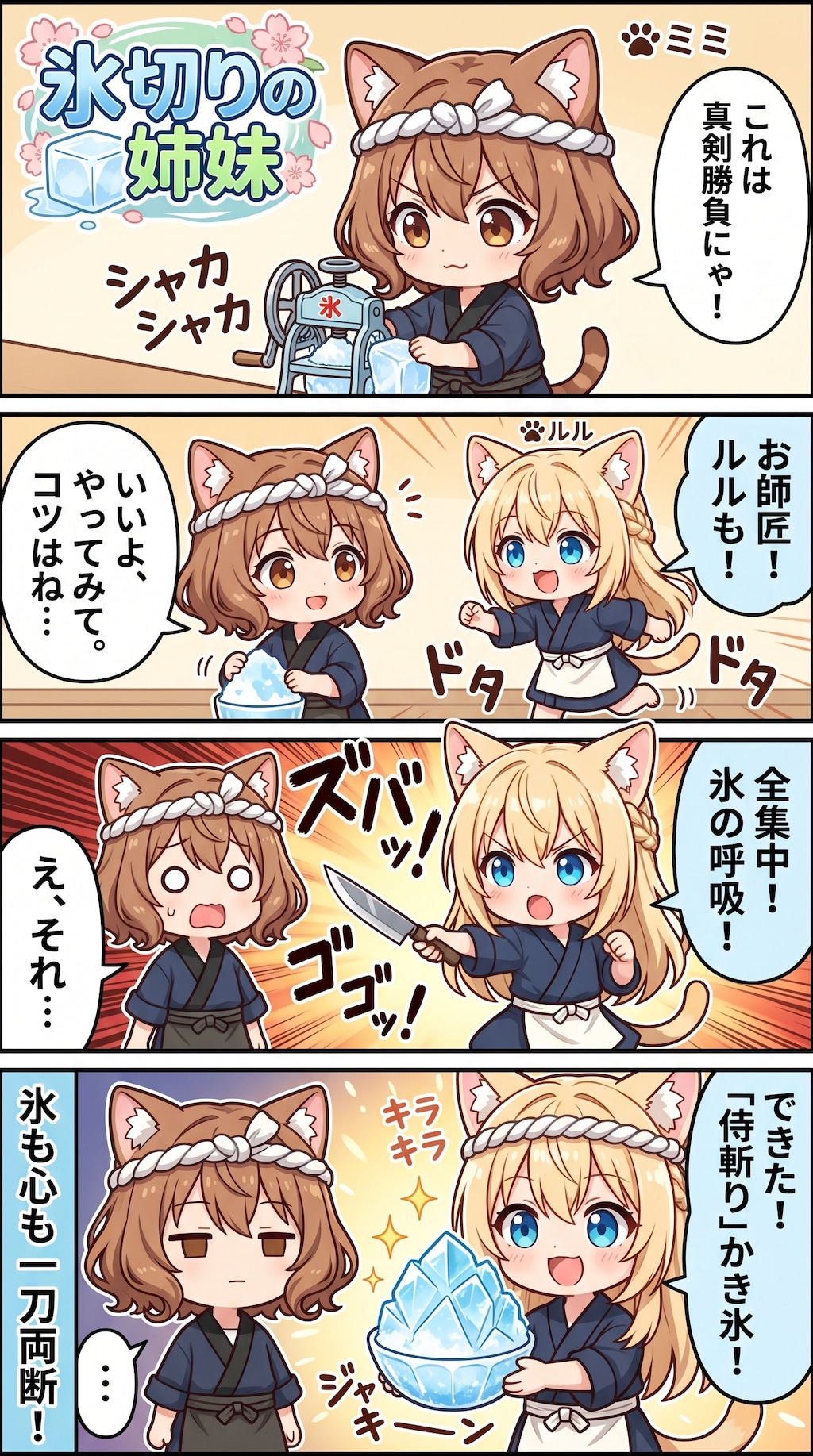 氷切りの姉妹+他1本