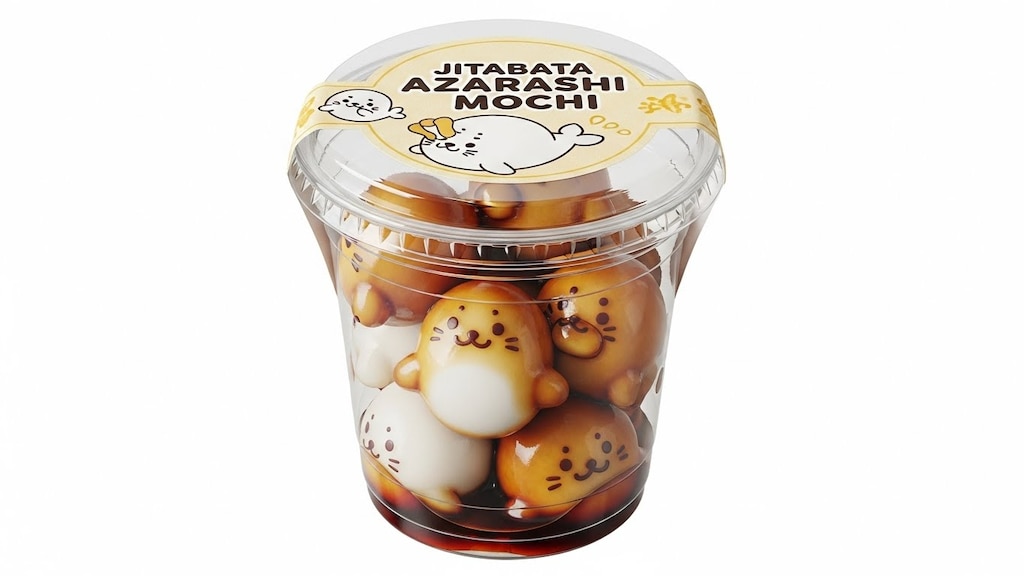 みたらしジタバタアザラシ餅