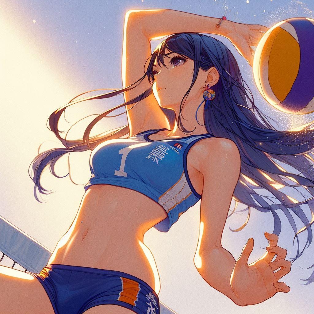 ビーチバレー女子3