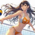 ビーチバレー女子3 2枚目