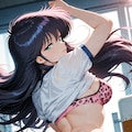 [鮎川まどか]　体操服の中の野生 10枚目
