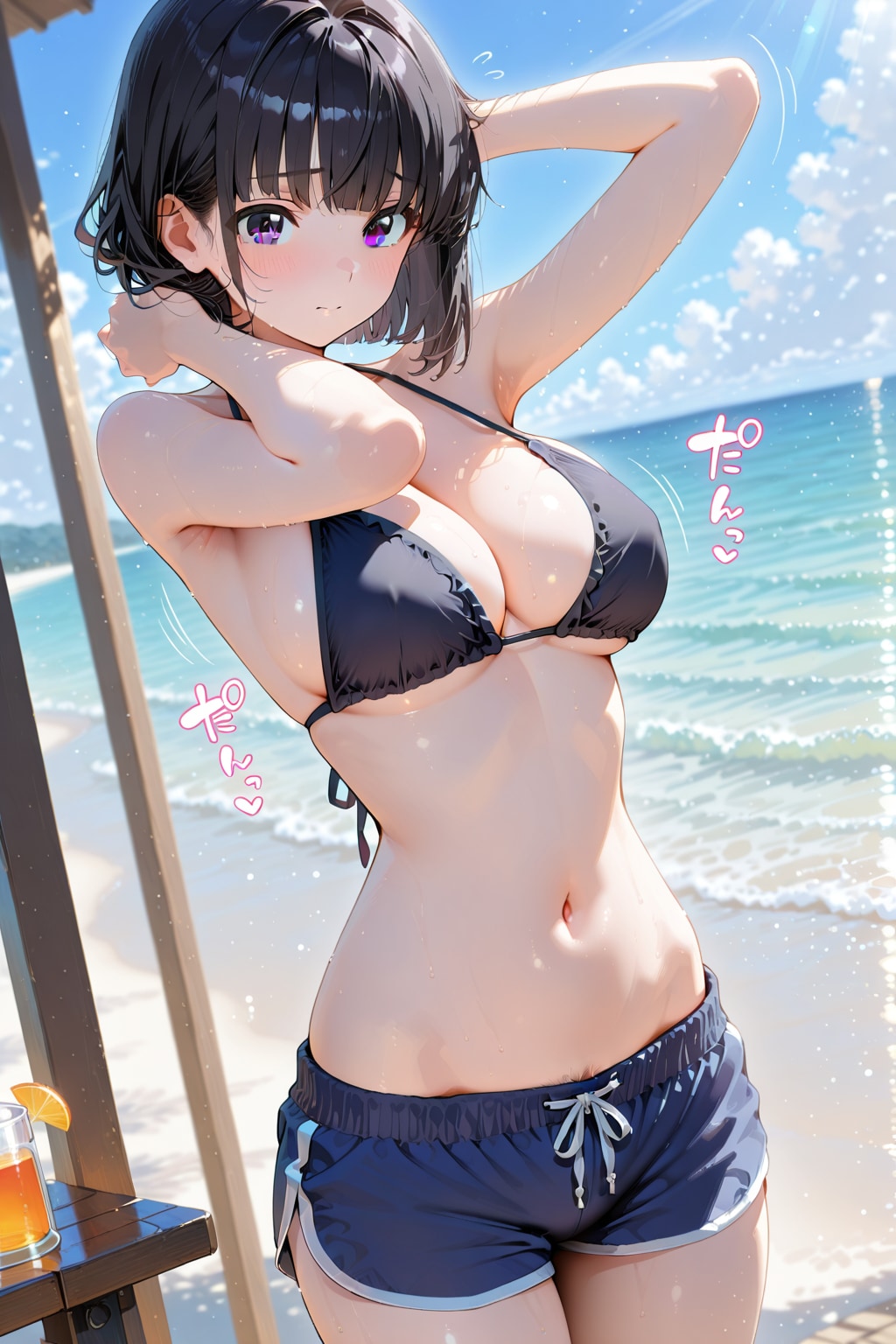 スタイル良いのに自覚がない大生恵瑠さんは、男性に良く見られてますｗ