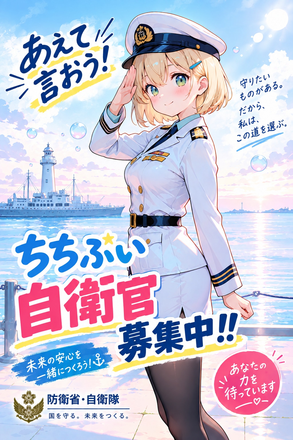ちちぷい自衛官募集！