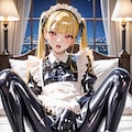 オナニー大好きラバーメイド 3枚目