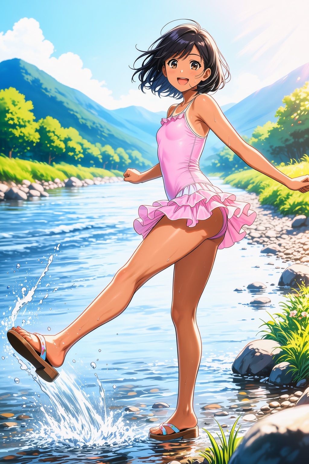 川遊び　その３