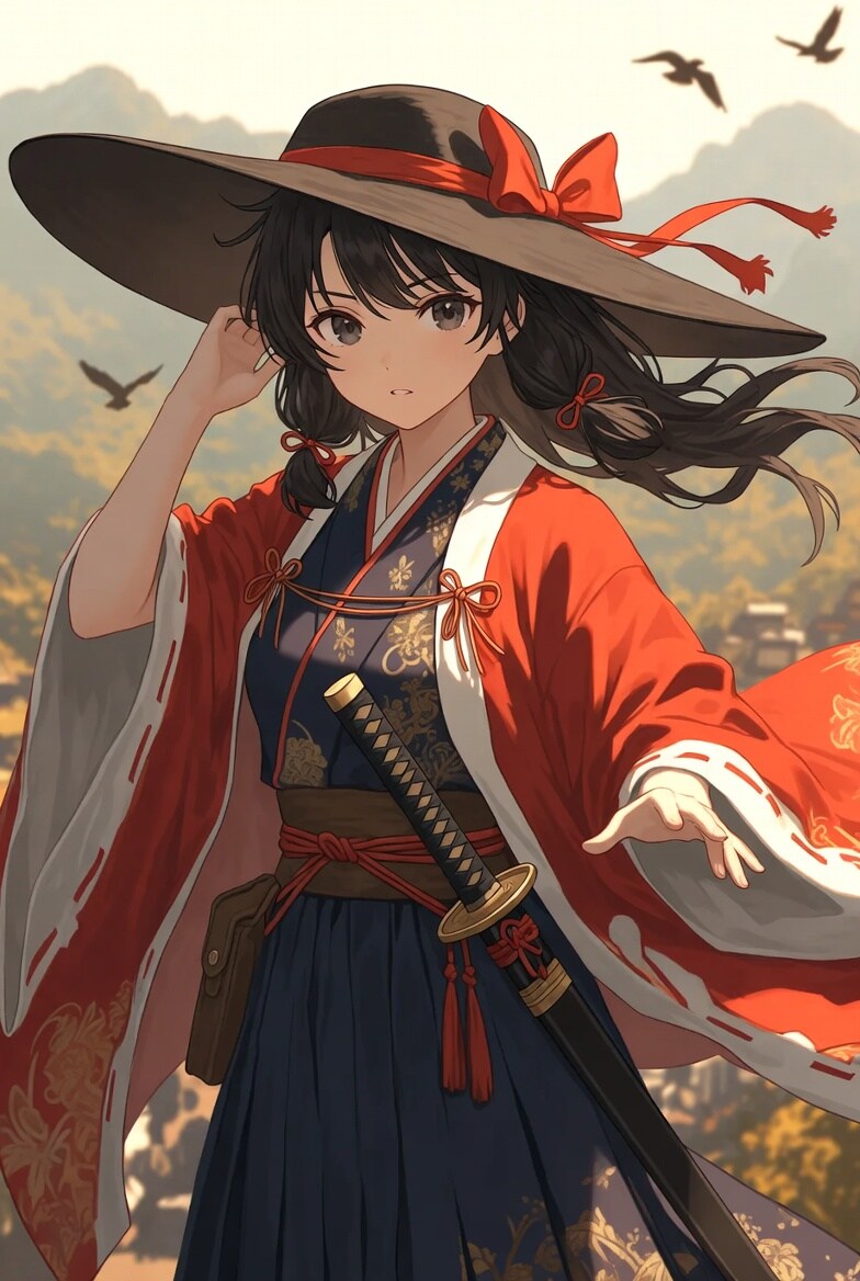 剣豪女子 | の人気AIイラスト・グラビア