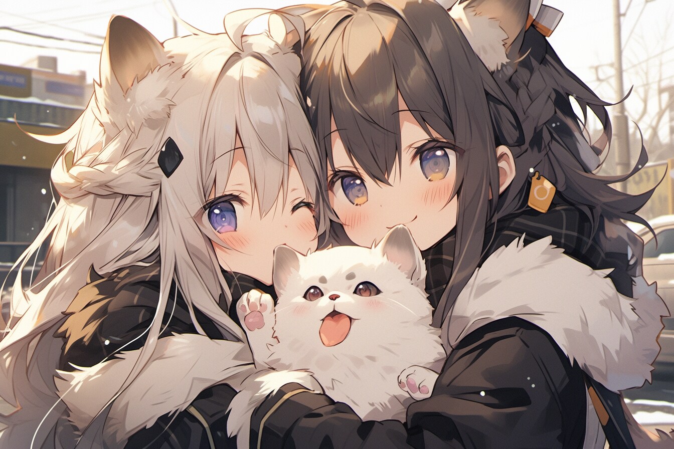 白、黒