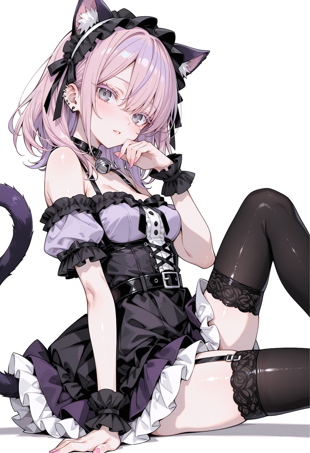 パステル猫娘