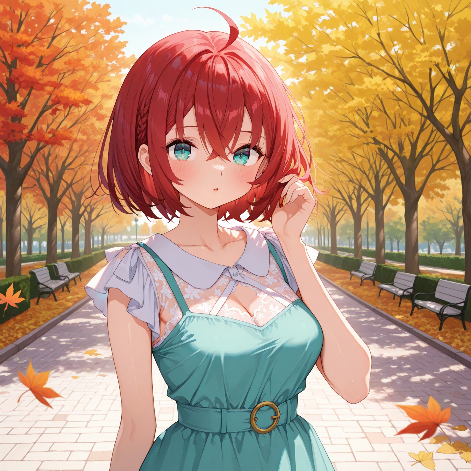 ラノベイラスト風「織ちゃん」