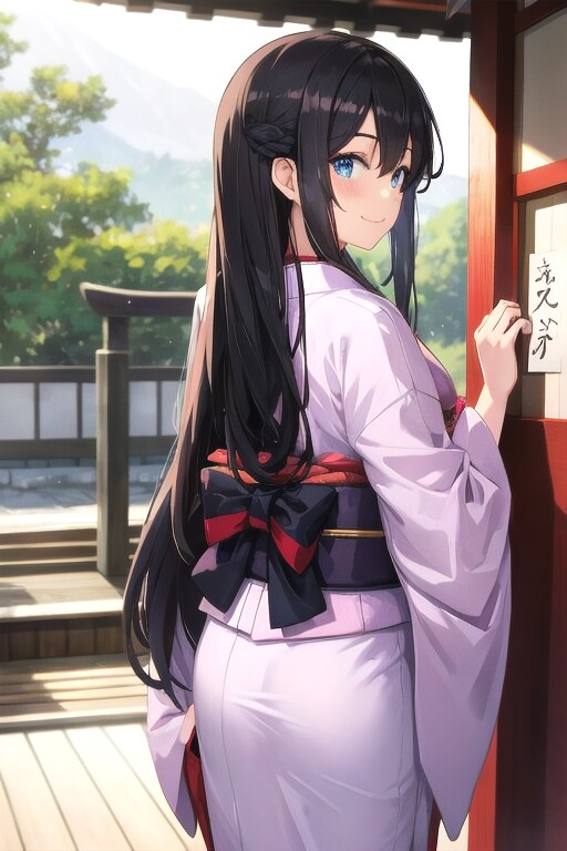 見返り美人