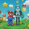 スーパーマリオと初音ミク 2枚目