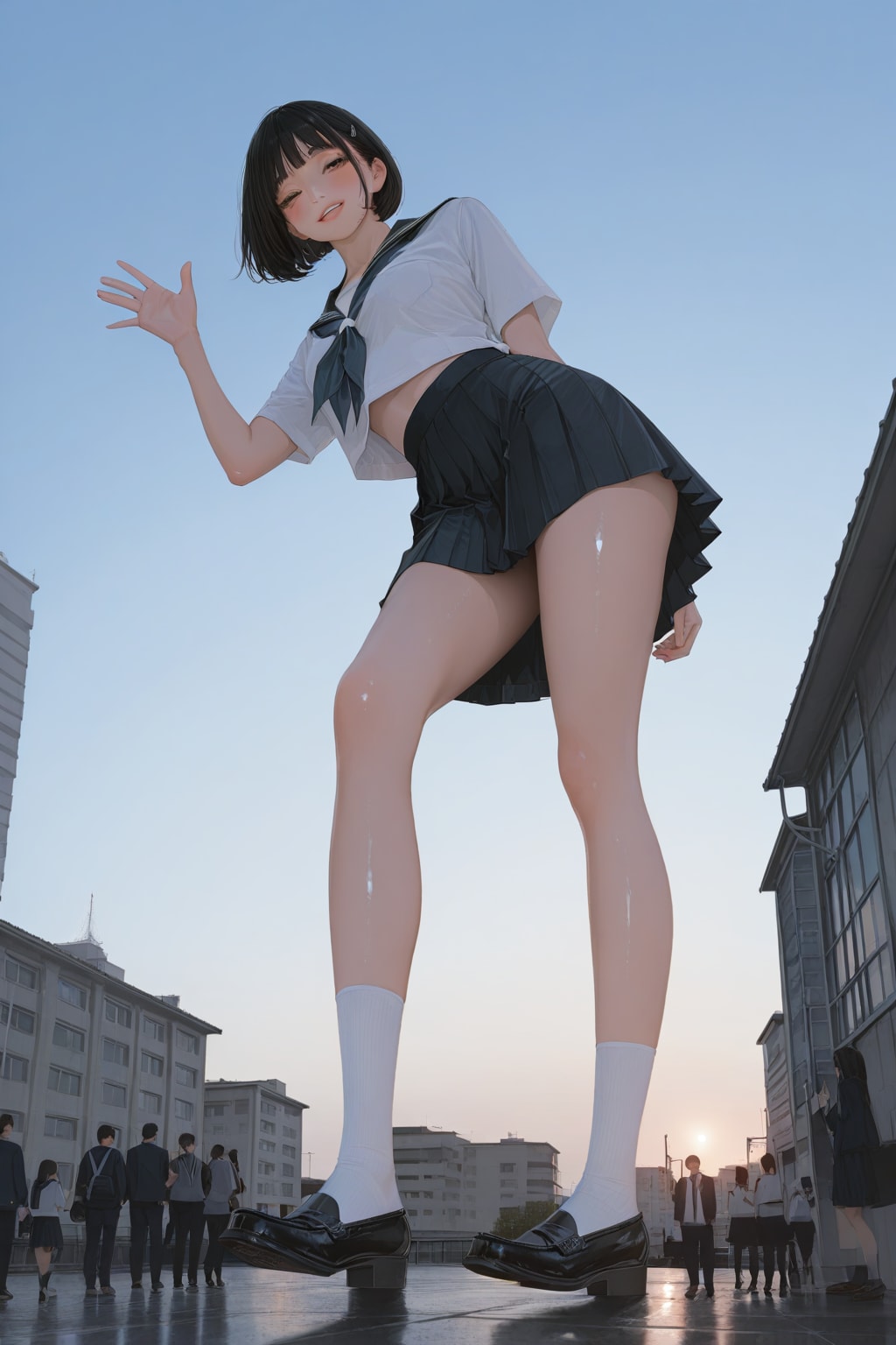 おはよう大女子高生(APRICOT)