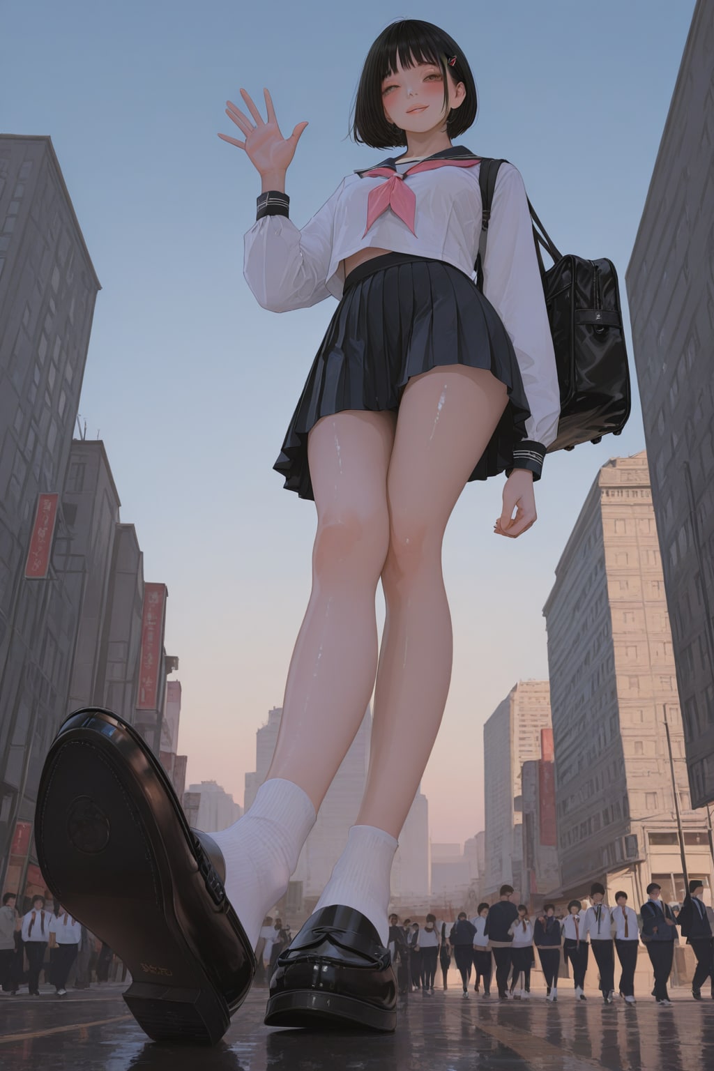 おはよう大女子高生(APRICOT)