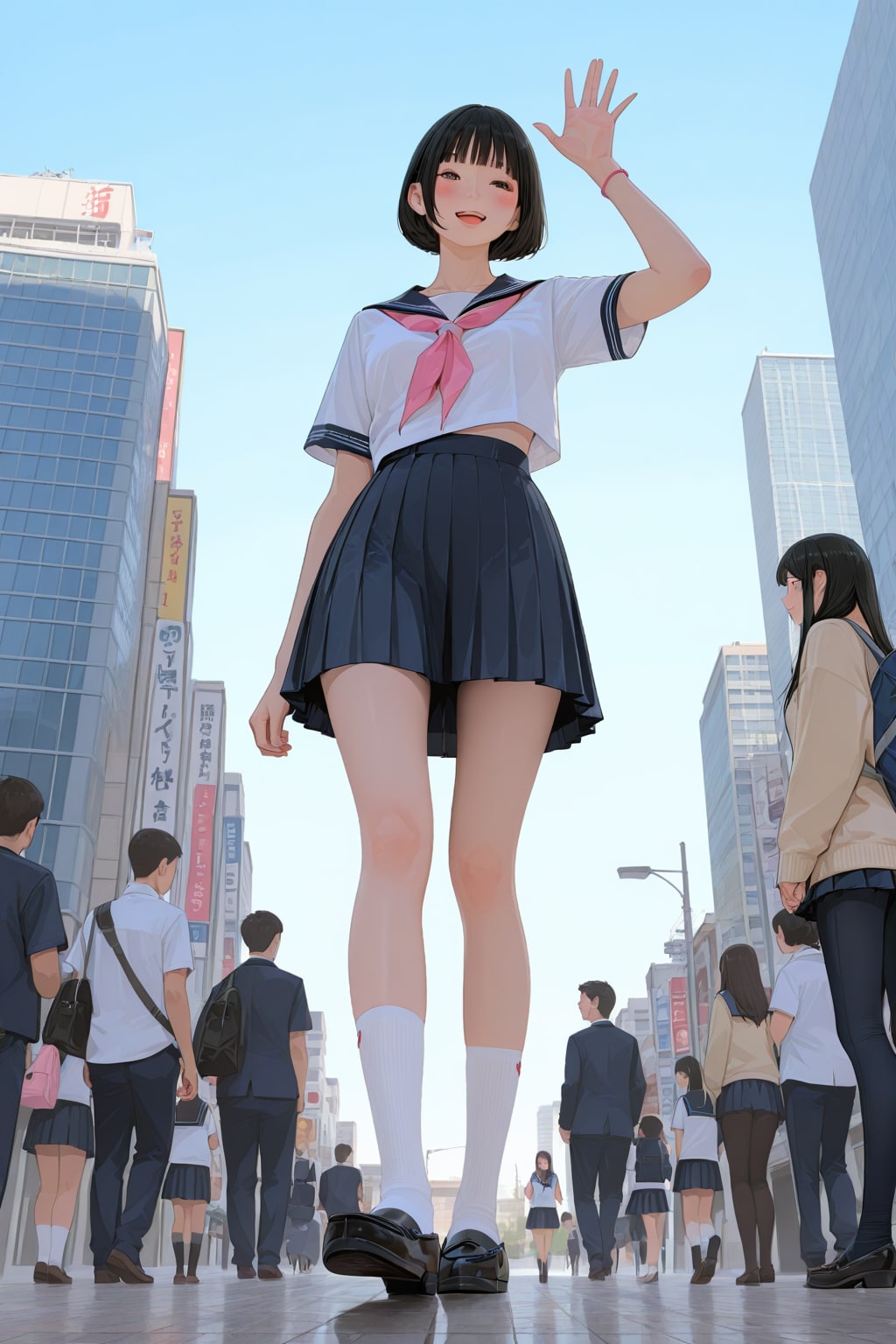 おはよう大女子高生(APRICOT)