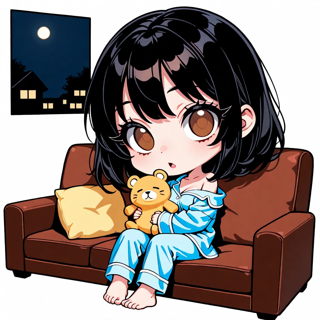 眠れない夜に… | の人気AIイラスト・グラビア