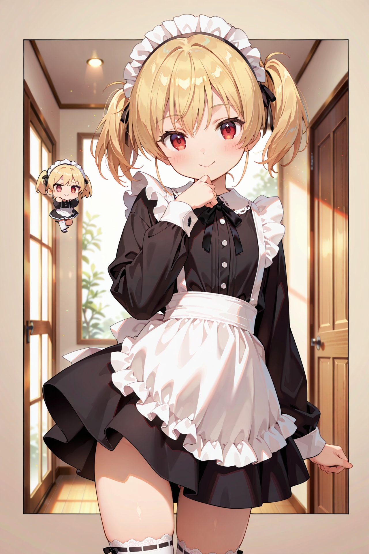 ロリメイドちゃん Z317 | の人気AIイラスト・グラビア