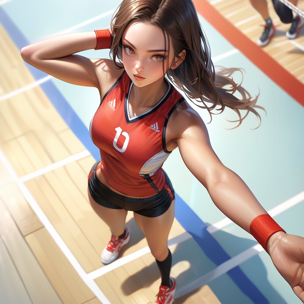 全力バレーボール少女7