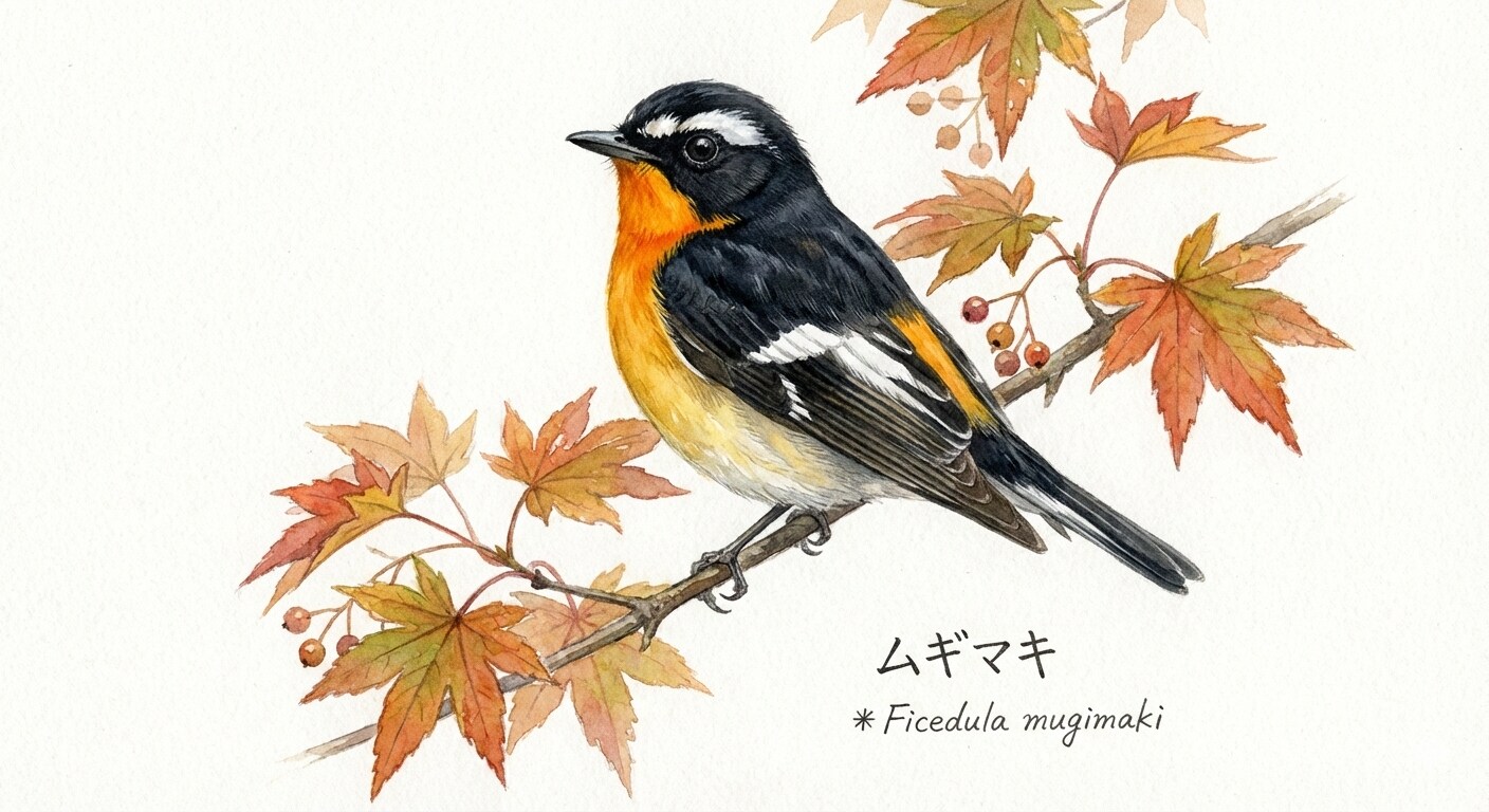 鳥(水彩画)(Gemini)(67) | の人気AIイラスト・グラビア