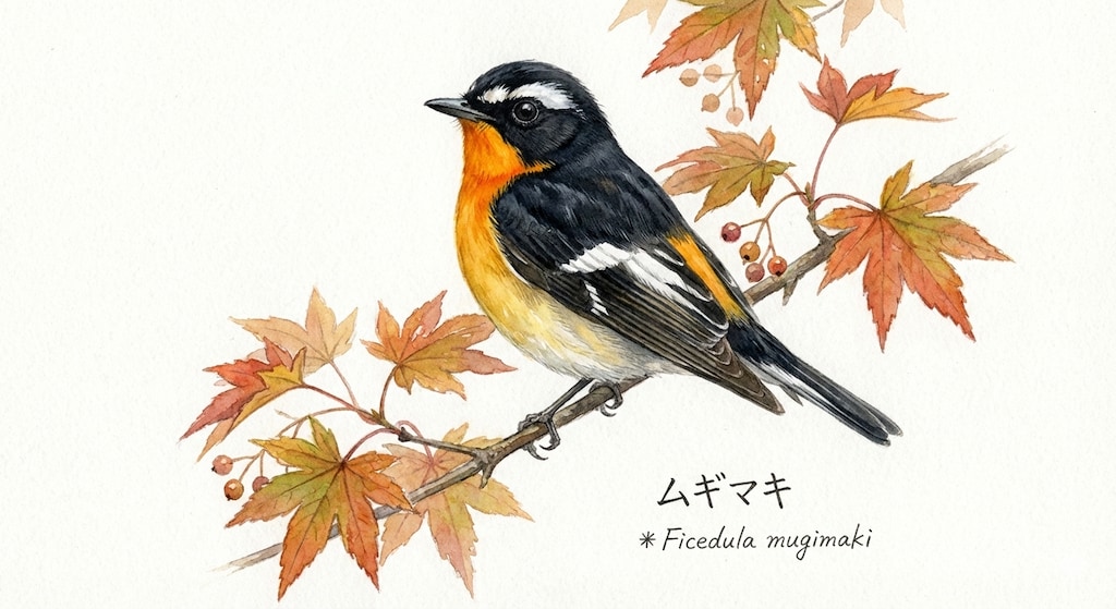 鳥(水彩画)(Gemini)(67)