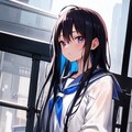 都会の雨 2枚目