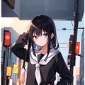 都会の雨 6枚目